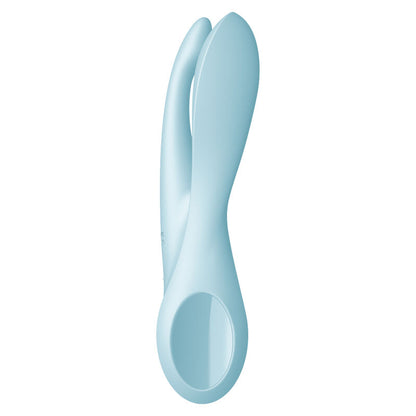 Satisfyer Vibrator - Threesome 1 with 3 Powerful Motors - Intense Vibrations - Clitoral Stimulation - Water Resistant - Soft Silicone - 15 Year Warranty