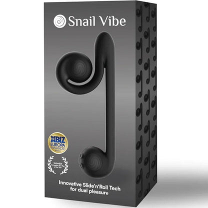 Snail Vibe-  Vibrator Multiacțiune Negru