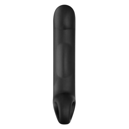 Electrastim Ovidiu Silicone Noir Dildo - G Spot and Prostate Stimulator in Silicone Noir