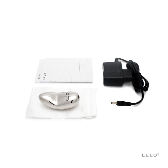 Lelo Yva Silver Vibrator, Luxury Stainless Steel Vibrator, 5 Stimulation Modes, Resistant to Various Temperatures