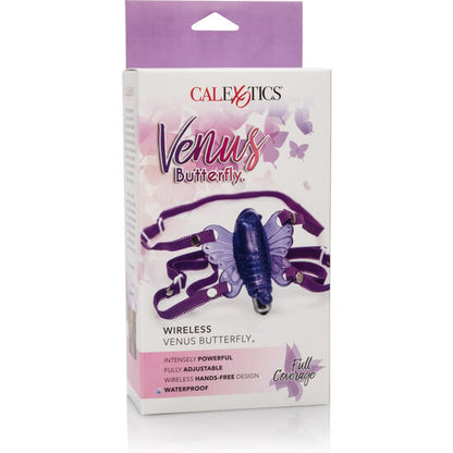 California Exotics - Wireless Venus Butterfly Soft Water Resistant Butterfly Stimulator with Vibrator