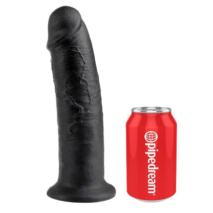 King Cock- 10" Penis Negru 25 Cm