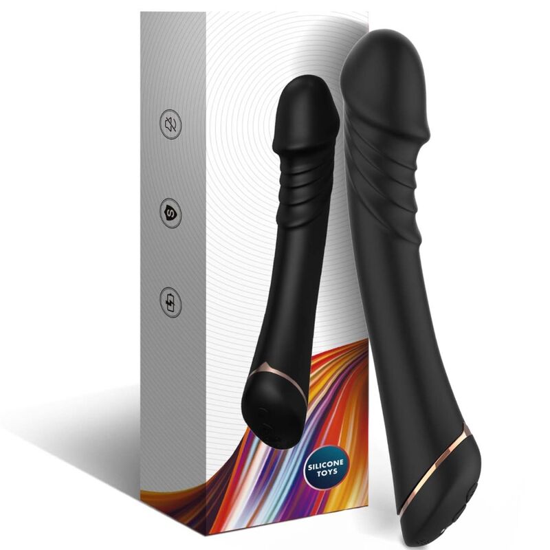 Armony Vibrators- Dildo Vibrator Silicon Negru