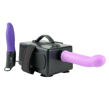 Fetish Fantasy Series - Portable Sex Machine with Vibrator and Dildo Included, Compact Size