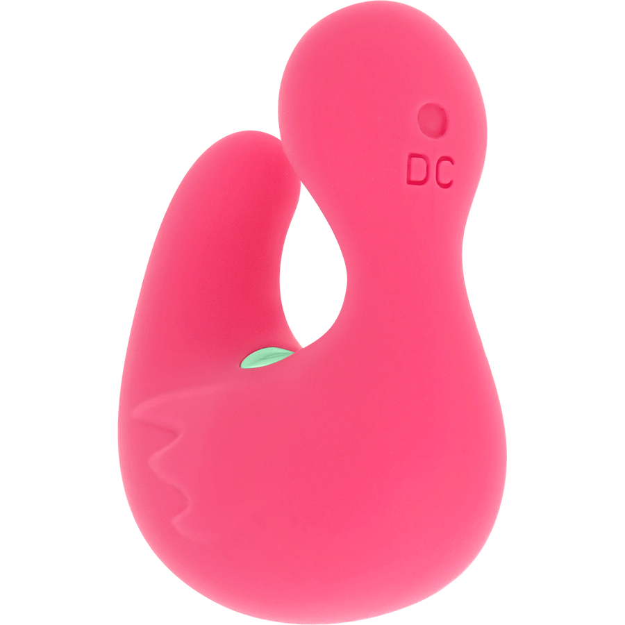 Happy Loky - Duckymania Rechargeable Silicone Finger Stimulator - 8 Vibration Modes + 3 Intensities, Germany