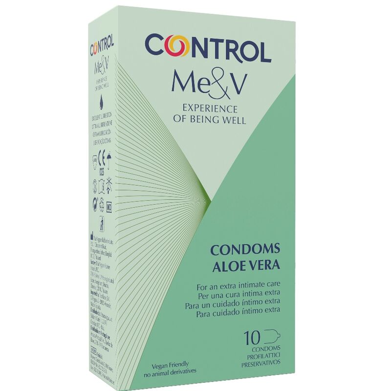 Control Condoms-Prezervative De Control Cu Aloe Vera 10 Unități