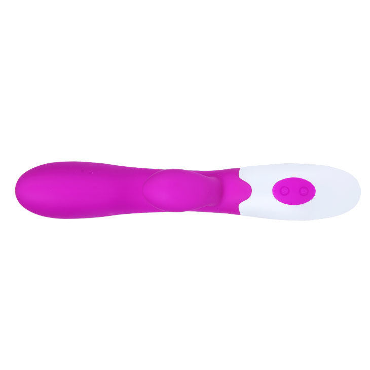 Pretty Love Flirtation - Alvis Vibrator with 30 Vibration Modes, Silicone, 2 Motors, Purple