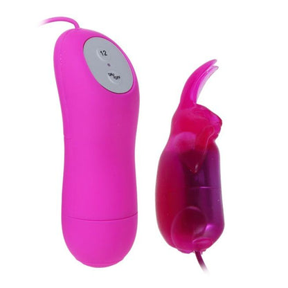 Baile Stimulating - Purple Secret Rabbit Vibrator with 12 Speeds, Totally Aquatic, Made of ABS/TPR Silicone