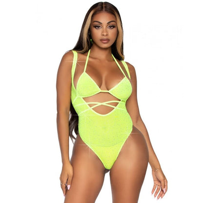 Leg Avenue Sets- Bikini Top Și Bodysuit Mărime Unică