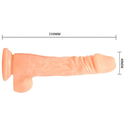 Baile Vibrators-Penis Care Vibrează Dildo Realist Flesh