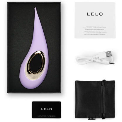 LELO - Purple Dot Clitoris Stimulator, Infinite Loop Technology, 8 Powerful Pleasure Settings, IPX7 Water Resistant