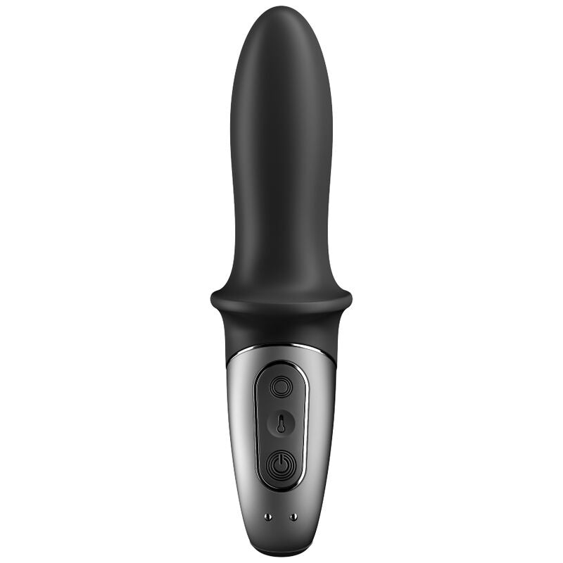 Satisfyer Hot Passion Anal Vibrator with Heating and App Control, Black