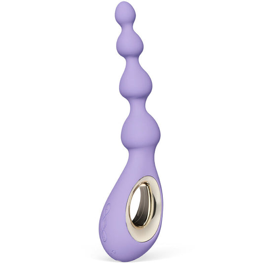 Lelo - Soraya Beads Anal Massager, 10 Vibration Modes, Violet Dusk, 234 x 59 x 46 mm