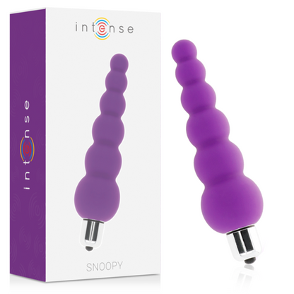 Intense Anal Toys - Intense Snoopy, Anal and Vaginal Vibrator, 7 Vibration Modes, Soft Silicone, Water Resistant