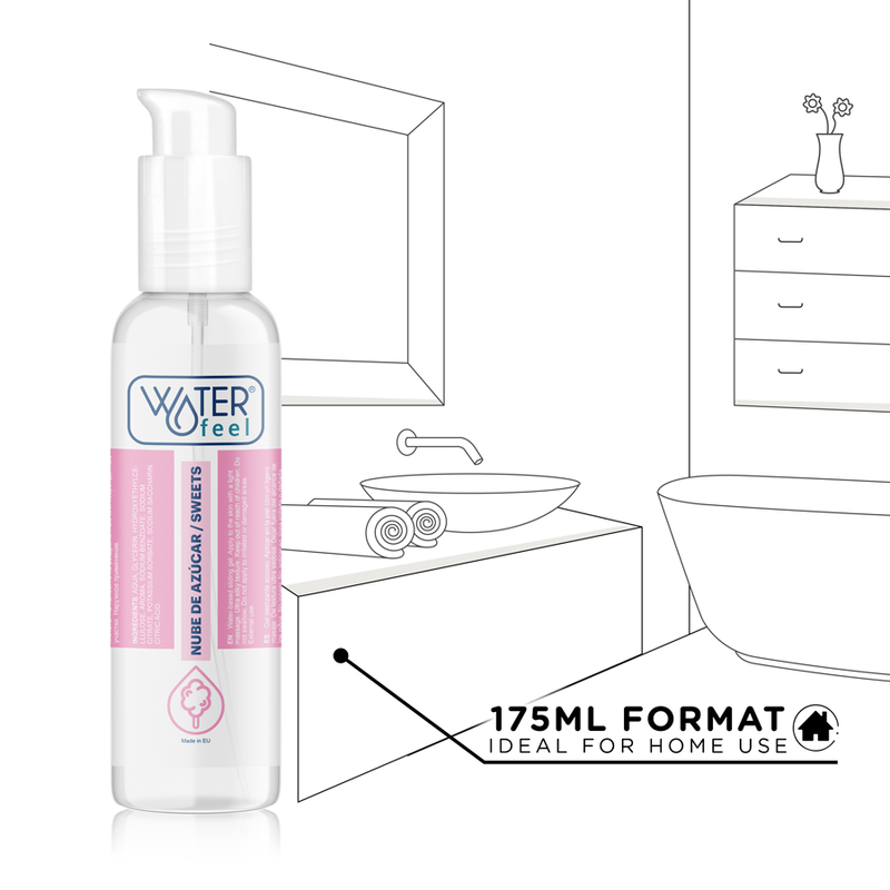 Waterfeel-  Lubrifiant Sugar Cloud 175 Ml