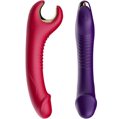 Armony Vibrators- Vibrator Dildo Prinț & Rotator Roșu