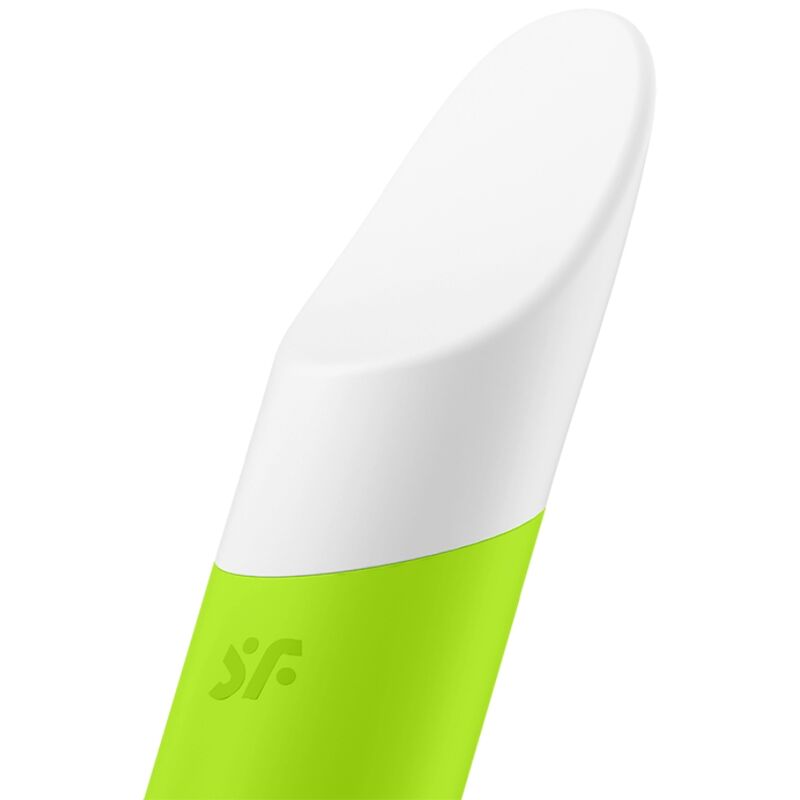 Satisfyer Vibrator Ultra Power Bullet 7 - Powerful Vibrations, Medical Silicone, Green