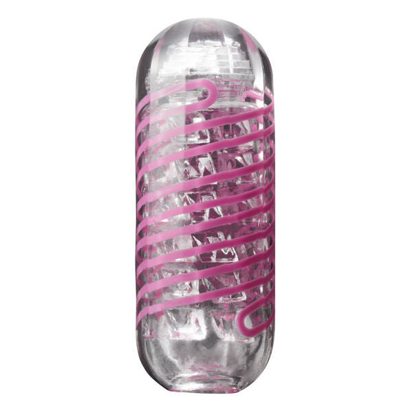 Tenga - Brick Spinner Masturbator, Spiral Stimulation, Model 06 Brick