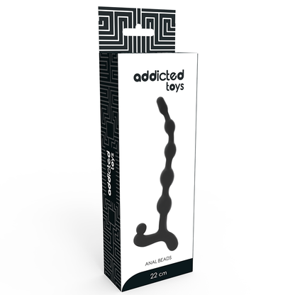 Addicted Toys- Bile Anale 22Cm Negru