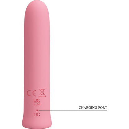 Pretty Love Flirtation- Curtis Mini Super Power Vibrator 12 Vibrații Silicon Roz