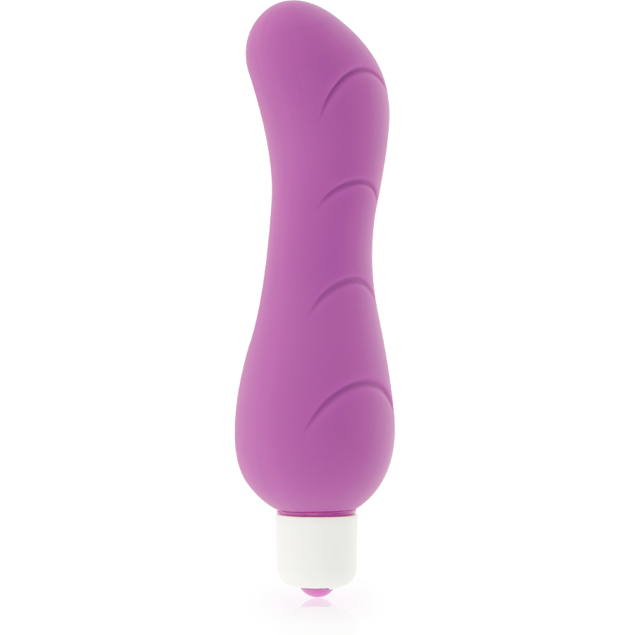 Dolce Vita - Violet Silicone G-Spot Vibrator, Hygienic Material, Soft Texture, Water Resistant