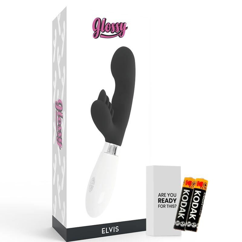 Glossy-  Elvis Rabbit Negru