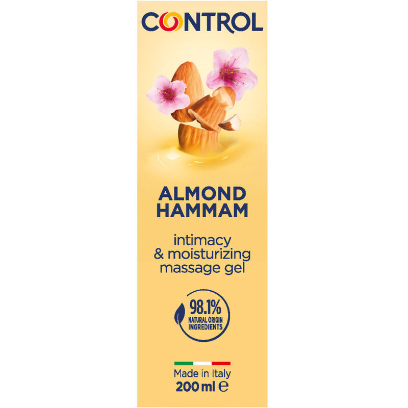 Control Lubes-Control Gel De Masaj Hammam Cu Migdale 3 În 1 200 Ml