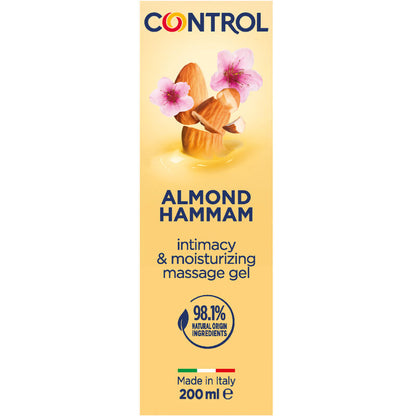 Control Lubes-Control Gel De Masaj Hammam Cu Migdale 3 În 1 200 Ml