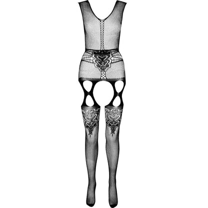 Passion Woman Bodystockings - Bodystocking Eco Bs014 Black from the Eco Collection