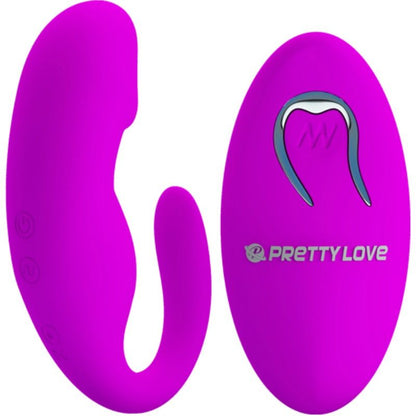 Pretty Love Smart - Remote Control Couple Stimulator, Strong Vibration, Soft Silicone Material, 12 Vibration Modes, USB Rechargeable