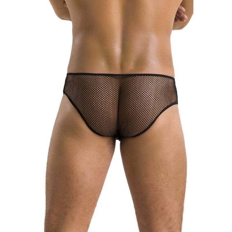 Passion Men - Brief Richard Black L/XL - Material Polyurethane 60%, Polyester 40% - Made in the EU