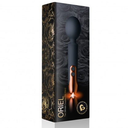 Rocks-Off Oriel Couples Play Couple Wand - 10 Deep Vibrations, Rechargeable, 100% Waterproof