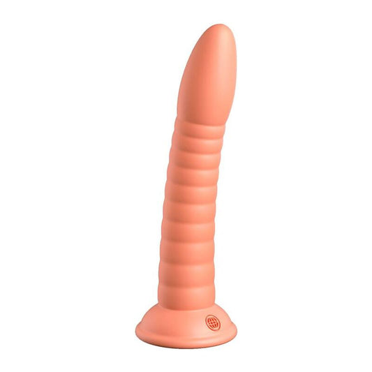 Dillio - Wild Thing Dildo 17.78 cm Orange Silicone with Platinum