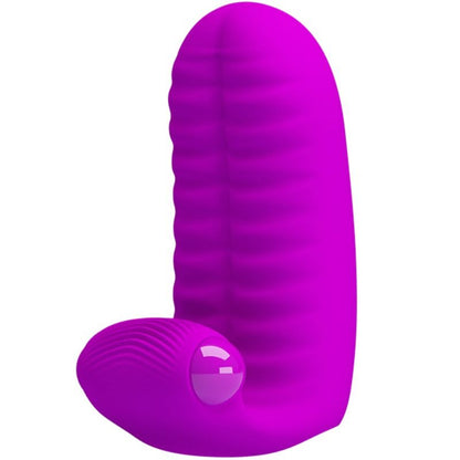 Pretty Love Flirtation - Purple Two Finger Vibrator For Extra Stimulation