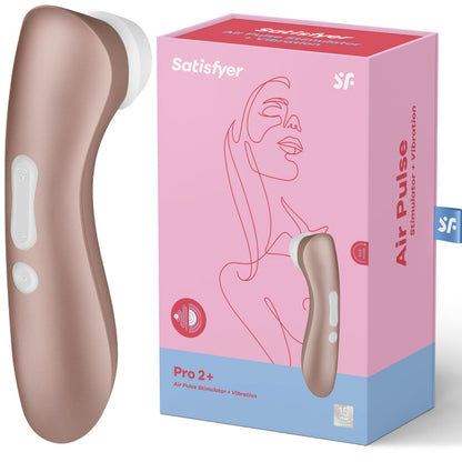 Satisfyer Air Pulse - Satisfyer Pro 2 Vibration 2020 Edition, Non-Contact Clitoral Stimulation, 11 Programs, Rechargeable, Body-Friendly Silicone