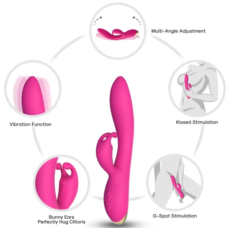 Armony Vibrators- Bonnie Vibrator Iepure Fuchsia