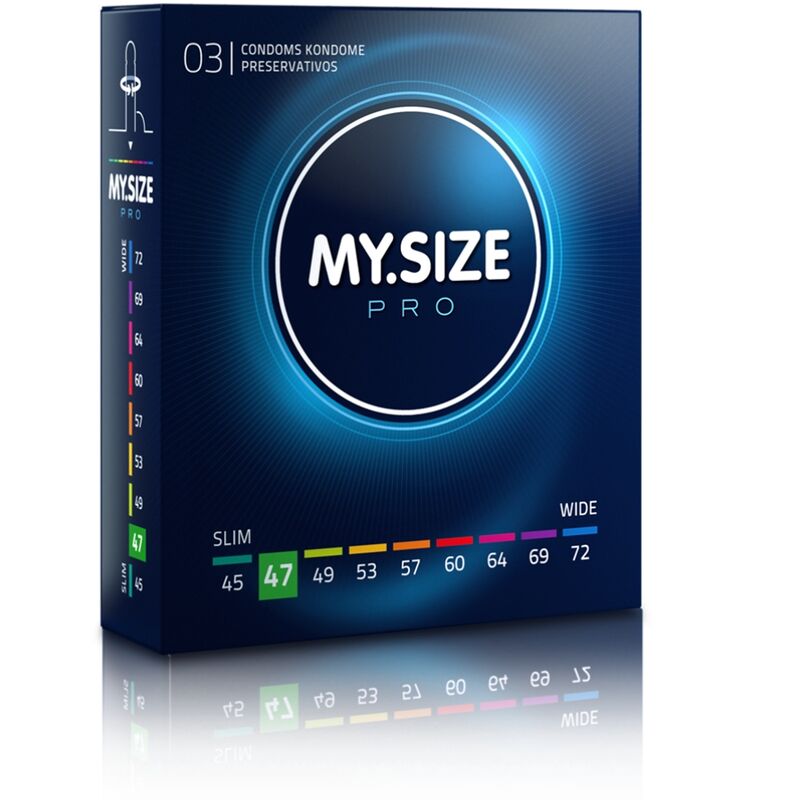 My Size Pro - Condoms 47 mm 3 Units