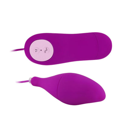 Baile Stimulating - Vibrator with 12 Vibration Functions Pleasure Shell12 Purple, Water Resistant