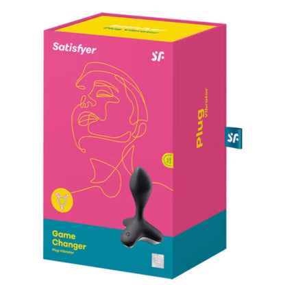 Satisfyer Plugs- Game Changer Dop Anal Vibrator Negru