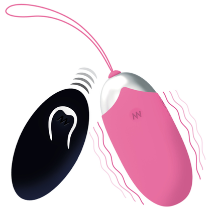 Intense Vibrant Egg Flippy II with Remote Control, Pink, from Intense Couples Toys