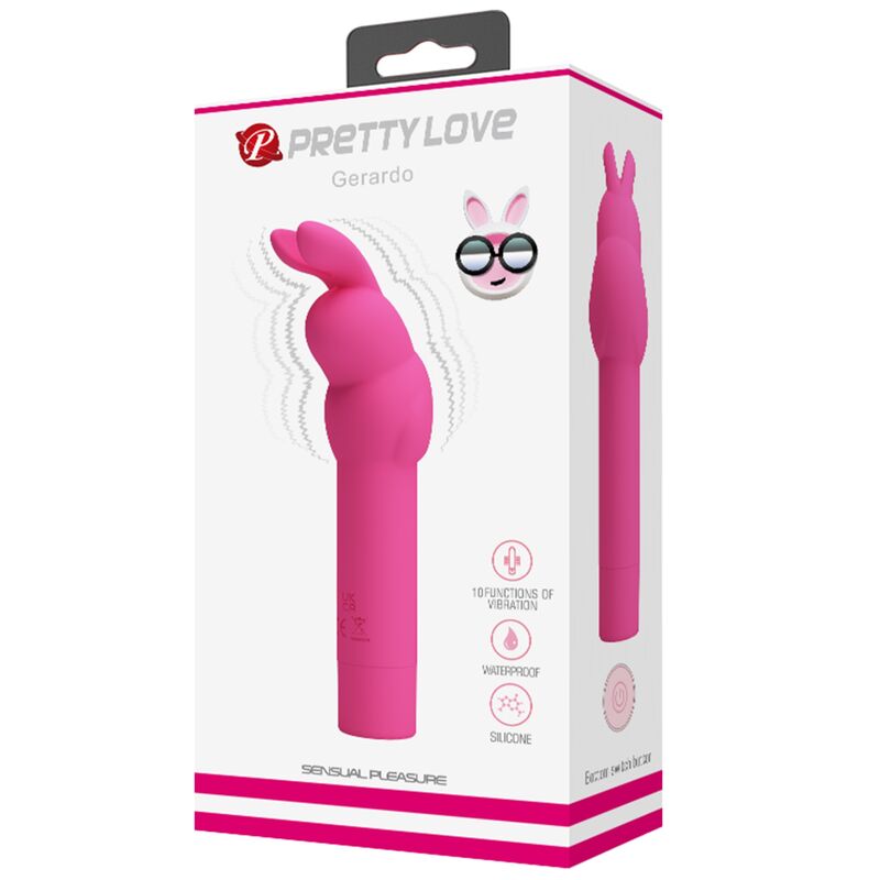 Pretty Love- Gerardo Fuschia Iepure Silicon Vibrator