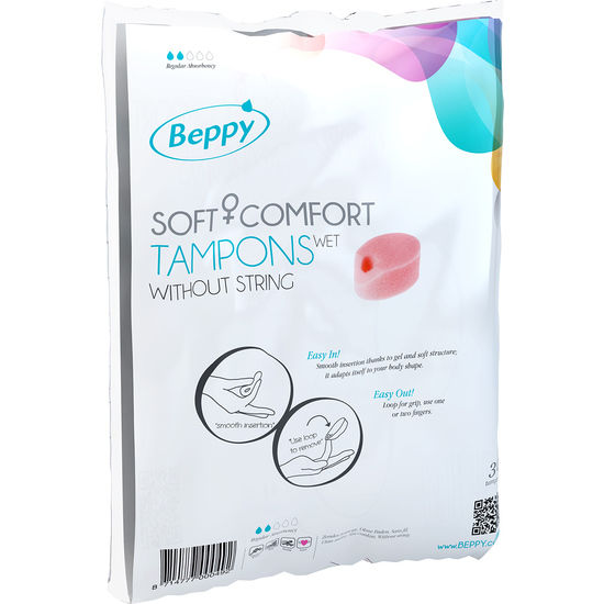 Beppy - Soft Comfort Wet Pads (30 Units) with Lavender Gel