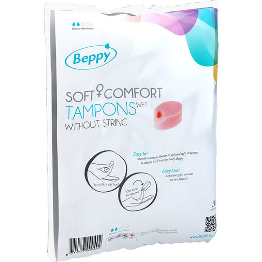 Beppy-  Tampoane Soft Comfort Umede 30 Unități