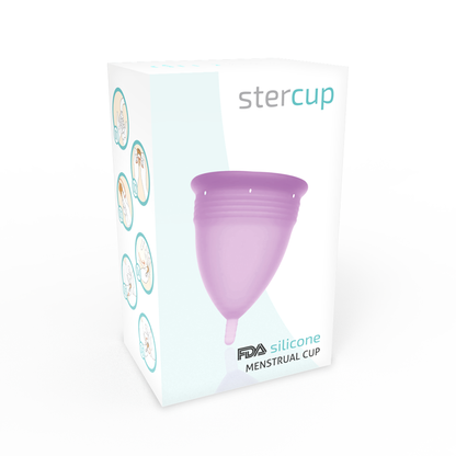 Stercup- Cupa Menstruală Mărimea L De Culoare Violet Fda Silicon Fda