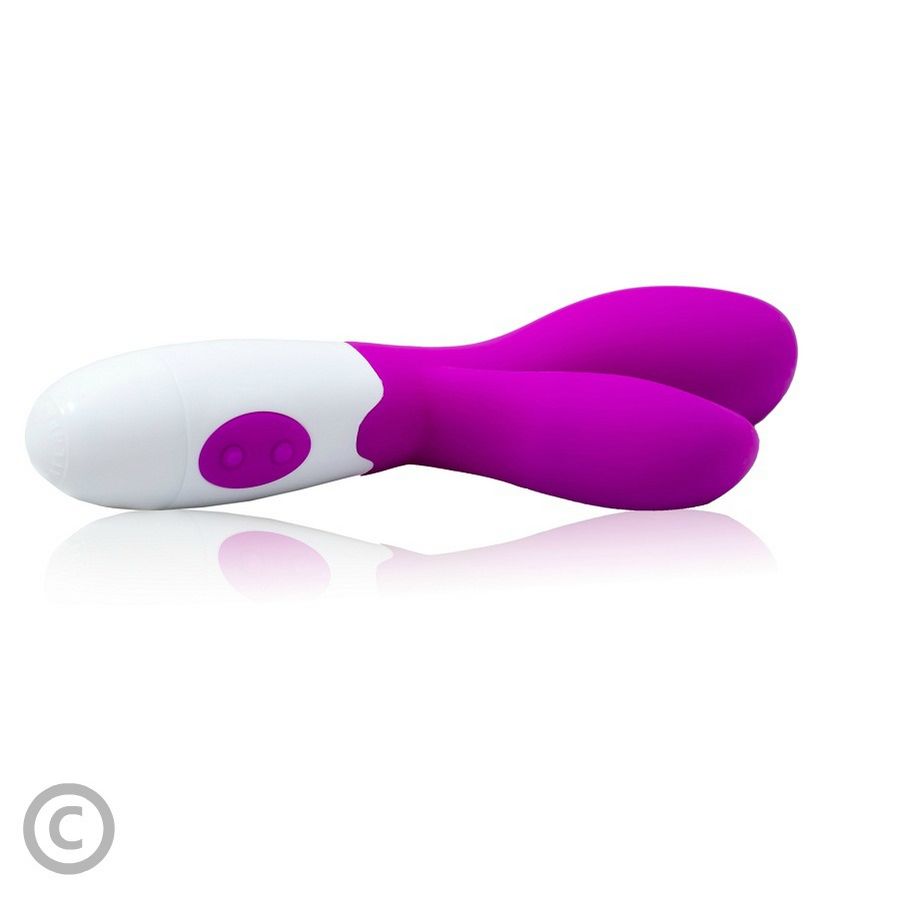 Pretty Love Flirtation - Newman Vibrator, High Quality Dual Stimulation Vibrator with 30 Vibration Modes, FDA Approved Silicone, Durable and Stylish