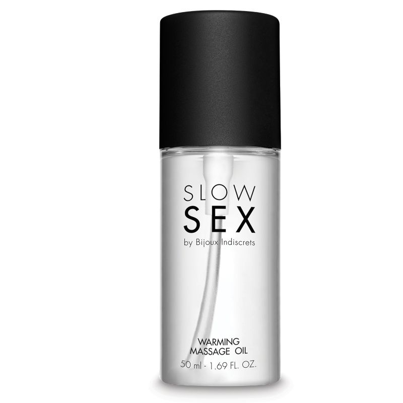 Bijoux Slow Sex - Warming Massage Oil with Coconut Flavor - 50 ml