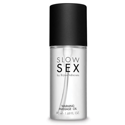 Bijoux Slow Sex - Warming Massage Oil with Coconut Flavor - 50 ml