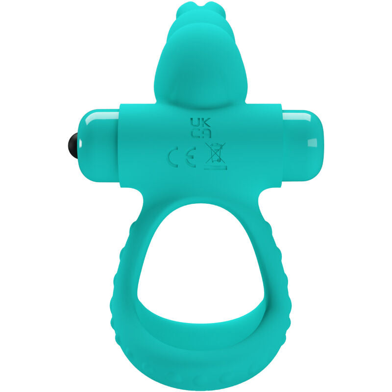 Pretty Love Male- Inel Vibrator Cu Iepure Verde Figgy