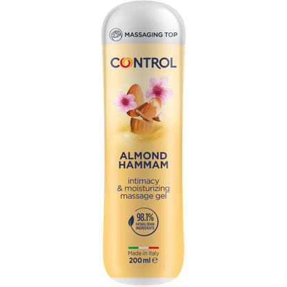 Control Lubes-Control Gel De Masaj Hammam Cu Migdale 3 În 1 200 Ml