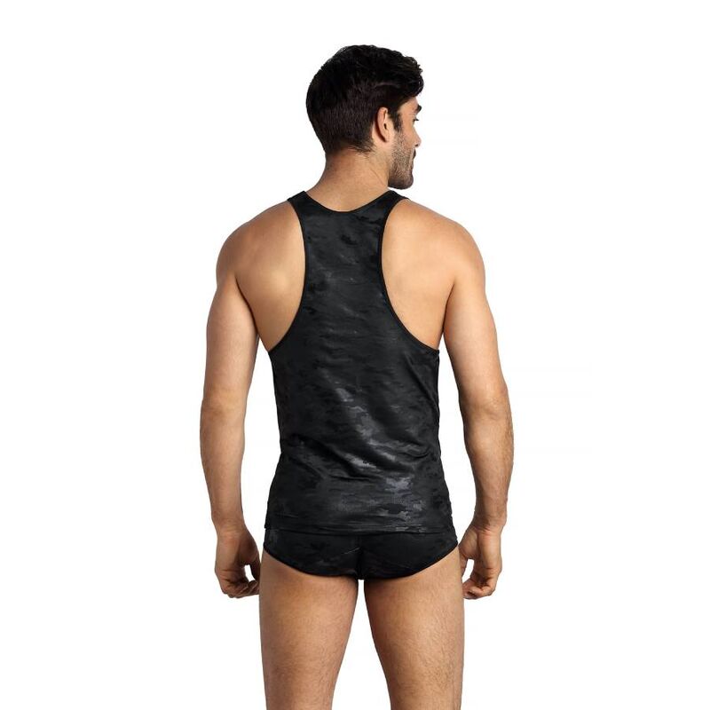 Anais Men Accesories - Electro Top L, Soft Microfiber, Sleeveless, Classic Style, 85% Polyamide, 15% Elastane